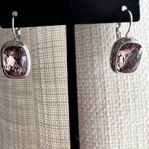 Swarovski Touchstone crystal earrings